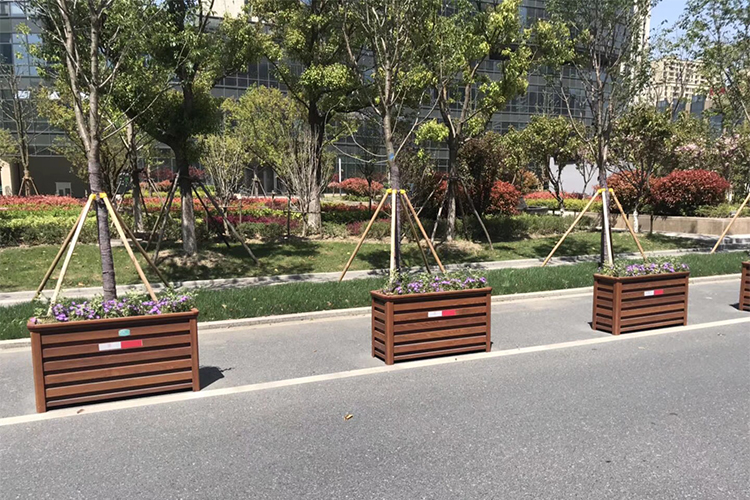 長方形鋁合金道路花箱